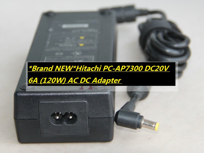 *Brand NEW*Hitachi PC-AP7300 DC20V 6A (120W) AC DC Adapter POWER SUPPLY